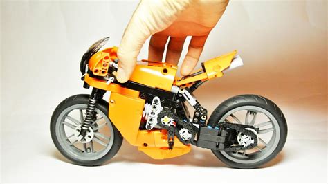 How to Build the Lego Technic Supersport Motorcycle - YouTube