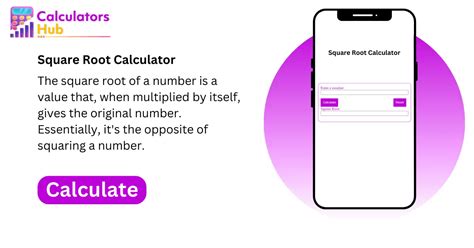 Square Root Calculator Online