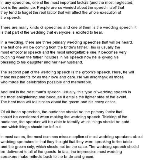 Top 12 Funny Wedding Speeches | Funny Collection World