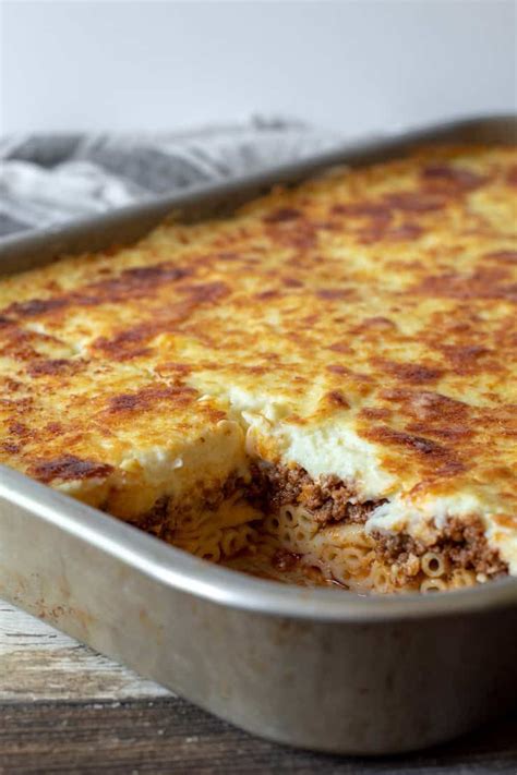 Authentic pastitsio greek lasagna recipe – Artofit