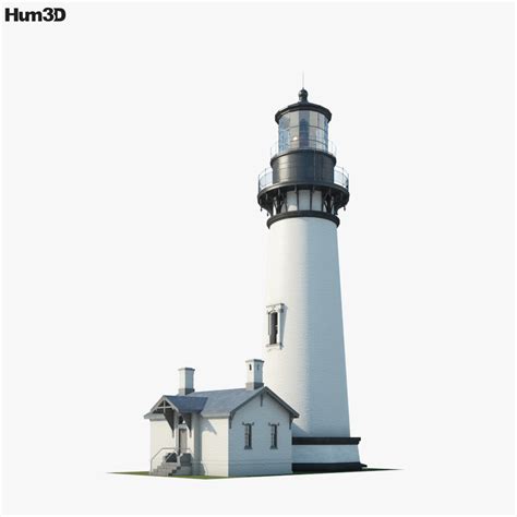 Yaquina Head Lighthouse 3D model - Architecture on Hum3D