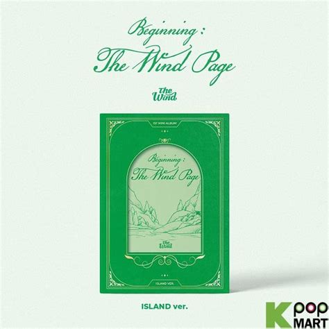 The Wind Mini Album Vol. 1 - Beginning : The Wind Page (Random) | KPOPMART.COM