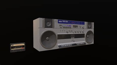 Boombox AIWA CA-W10 - Download Free 3D model by DarinaMandarina ...