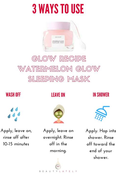 Glow Recipe Watermelon Glow Sleeping Mask