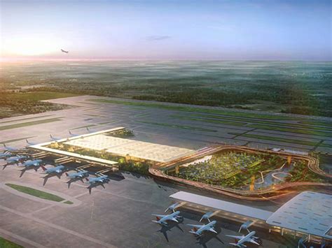 SOM designs "garden terminal" for Bangalore's Kempegowda International ...