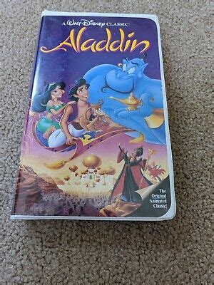 Walt Disney Classic Aladdin VHS #1962 The Original Animated Classic | eBay