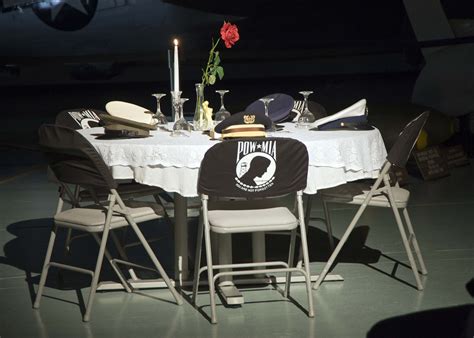 Pow Mia Table Ceremony Script Navy | Review Home Decor