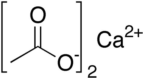 Acetato di calcio - Wikipedia