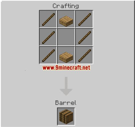 Barrel - Wiki Guide - 9Minecraft.Net