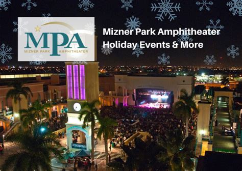 Mizner Park Amphitheater Holiday Events & More - LivingFLA.com