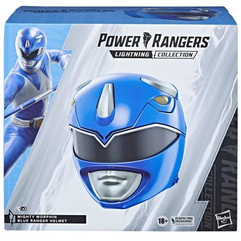 Power Rangers Lightning Collection Mighty Morphin Blue Ranger Premium ...