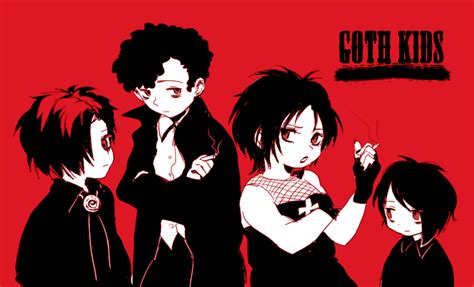 Goth kids by yoyterra on DeviantArt