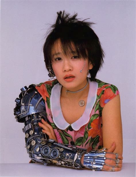 Japanese pop singer Togawa Jun, 1980s : r/Cyberpunk