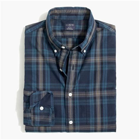 Shop J.Crew Factory for the Plaid slim flex casual shirt for Men. Find the best selection of Men ...