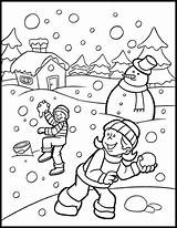 Winter Wonderland Coloring Pages  Activity Shelter Coloring sketch template