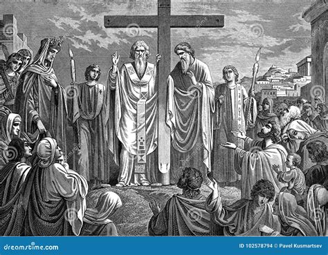 The Exaltation of the Holy Cross Stock Illustration - Illustration of exaltation, holy: 102578794