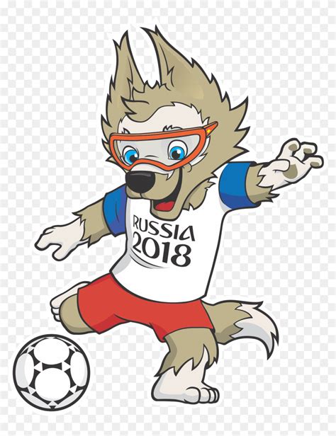 Fifa World Cup 2018 Mascot, HD Png Download - 1389x1742 (#6106187) - PinPng