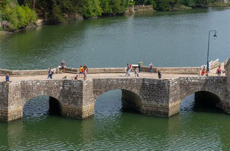 Port De Saint-Goustan, Auray, Brittany Editorial Photo - Image of outdoors, panorama: 267087216