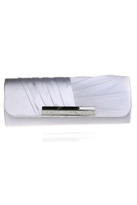 Beautiful Silver clutch purse wedding