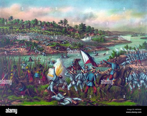 Philippine-American War, Battle of Manila, 1899 Stock Photo - Alamy