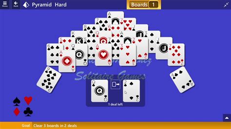 Microsoft Solitaire Collection | Pyramid - Hard | June 11, 2015 | Daily ...