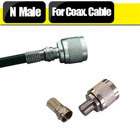 N Male Connector for Indoor Outdoor Antenna - BDpromart