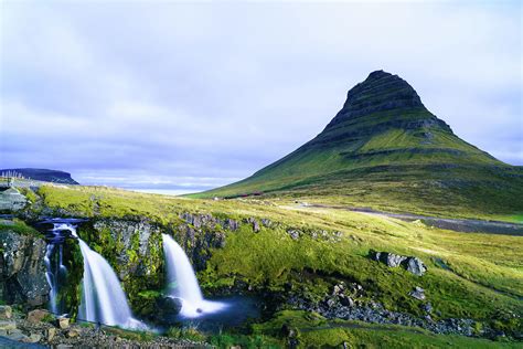 Kirkjufell Waterfall Photograph by Xiongzheng Lou - Pixels