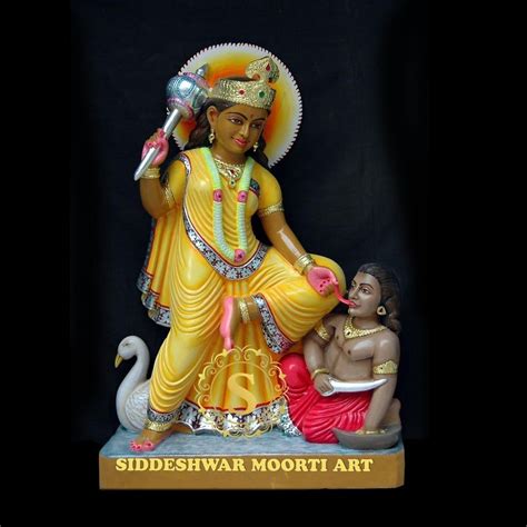 Maa Baglamukhi Marble Statue, Home at Rs 100001 in Jaipur | ID: 27216294491