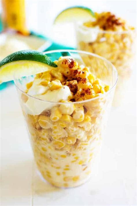 Mexican Corn in a Cup - Kitchen Gidget