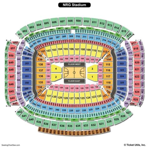 NRG Stadium Seating Chart | Seating Charts & Tickets