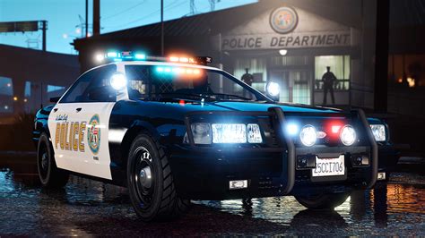 GTA Online Police Cars can now be purchased and feature a lot of customization - RockstarINTEL