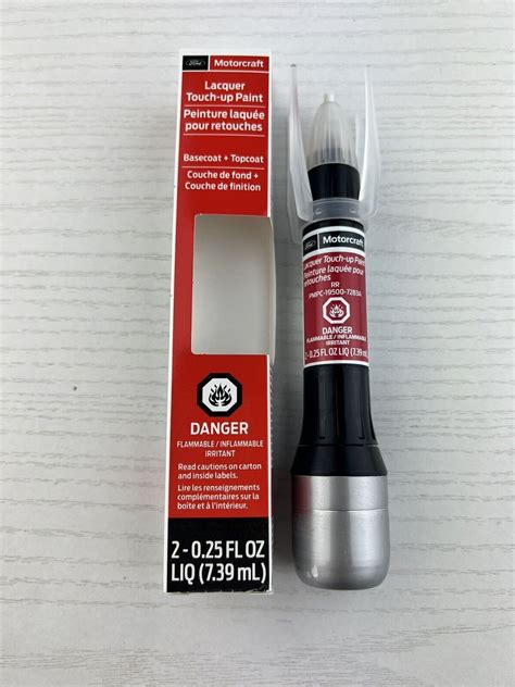 OEM Ford Motorcraft RR Ruby Red Metallic Coat Touch Up Paint Pen ...