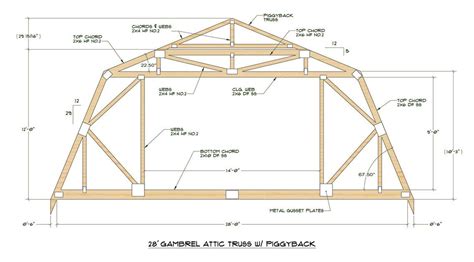 piggyback-truss-3 | Gambrel roof, Attic truss, Gambrel roof trusses