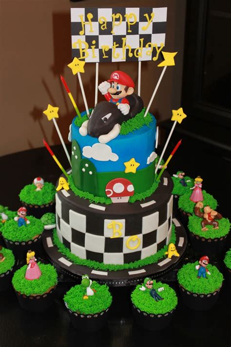 Mario Kart Cake - Version 2 - CakeCentral.com