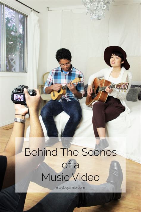 Behind The Scenes Of A Music Video | Maybe Jamie