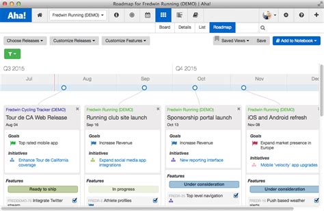 Product Roadmap Template Jira