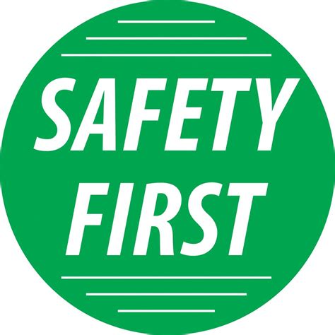 Safety First Hard Hat Sticker - Pack of 25