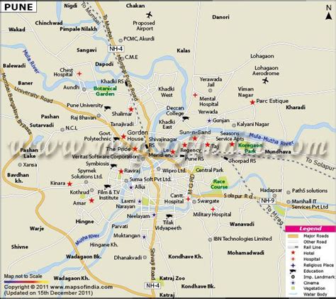 Pune City Map | City information, Map, Pune