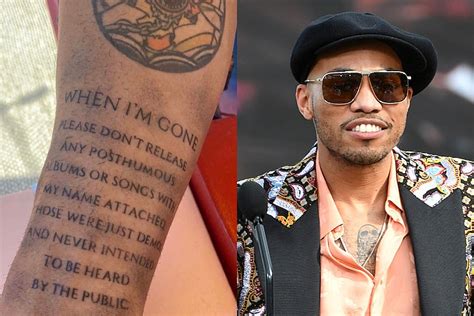 Anderson .Paak Has Tattoo Against Dropping His Music Posthumously - XXL