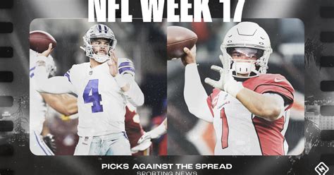 NFL picks, predictions against spread Week 17: Cowboys clip Cardinals ...