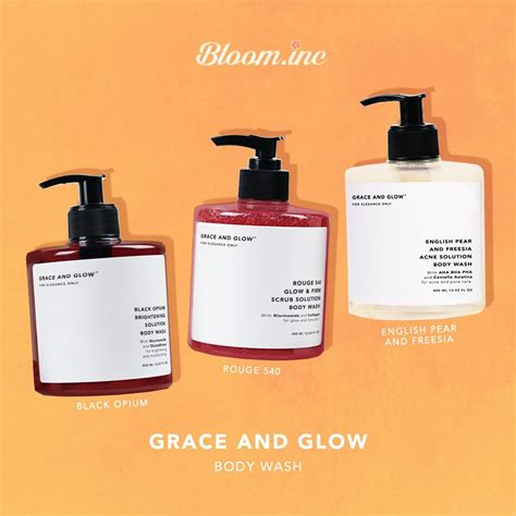 [READY] Grace & Glow Black Opium Brightening - English Pear and Freesia AntiAcne Solution ...