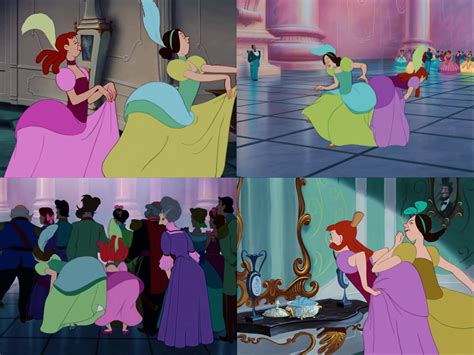 Anastasia and Drizella - Cinderella (1950) by bighoopskirts on DeviantArt