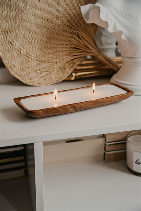 DIY Wood Bowl Candle in 2021 | Wood wick candles diy, Diy candles ...