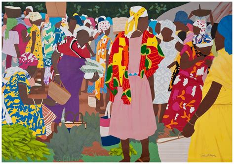 African Market: Art Print 20 x 28 | Etsy | Art, African market, Art prints