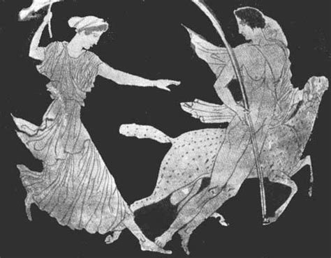 Phrixus flees from Ino, Amphora Munich 2335 Painter