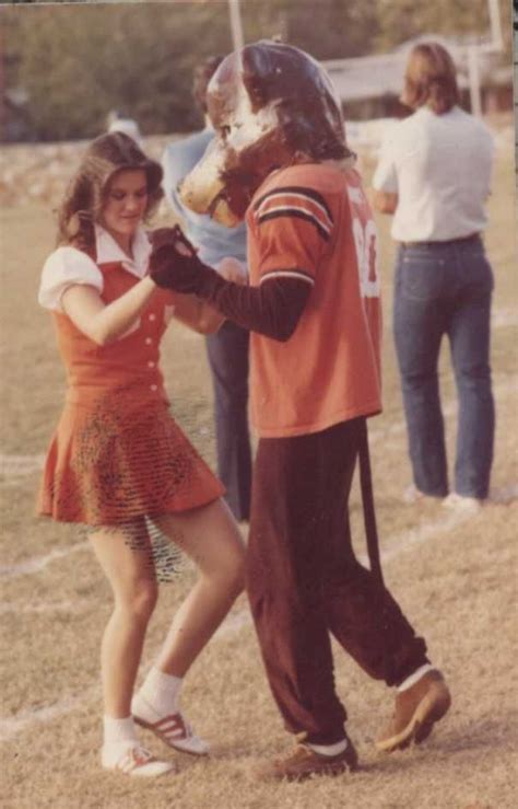 A Sam Houston State University student enjoying a dance with the mascot ...