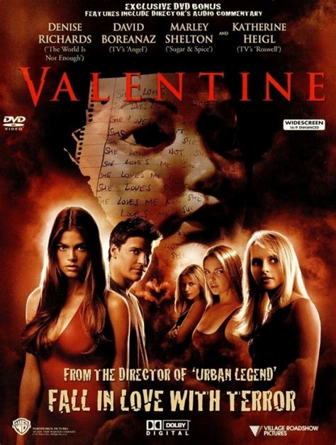 "Valentine", 2001 Slasher Horror Film with David Boreanaz, Denise ...