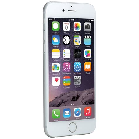 Apple iPhone 6 64 GB AT&T, Silver (Refurbished) | Pricepulse