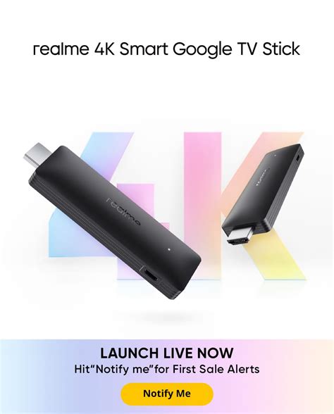 realme 4K Smart Google TV Stick