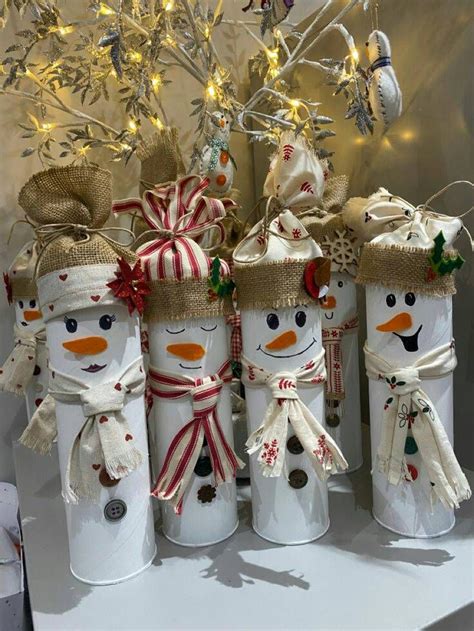 snowmen are wrapped in burlocks and hats